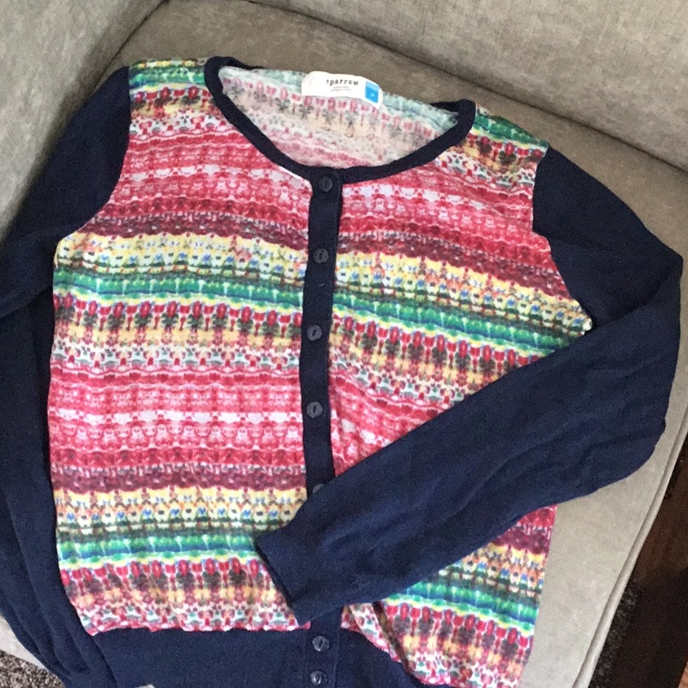 Anthropologie sparrow sweater cardigan